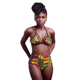 Digital printed bikini-Yellow-1