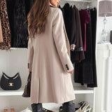 Notch Lapel Trench Coat