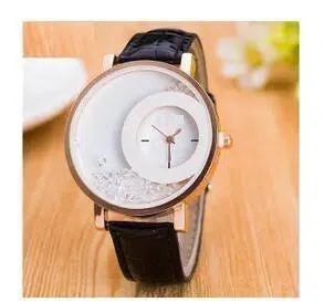 Amazon Explosion Brand, Europe And America Hot Fashion Quartz Watches 489 Full Drilling Quicksand Female Watches Female-11