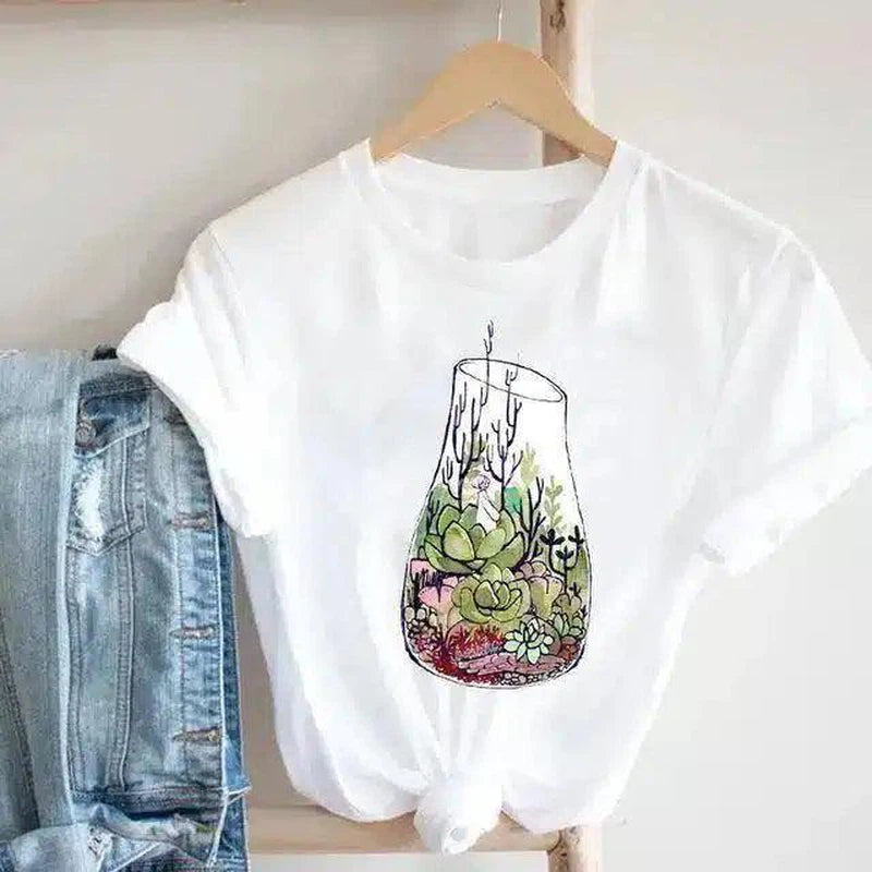 Terrarium Graphic Tee-Shirt-8style-8