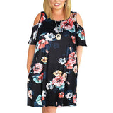 Chic Cold Shoulder Dress | Trendy Plus-Size Fashion-6