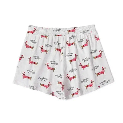 Lovemi Women's Corgi Print Shorts - Comfortable Lounge-10