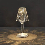 Diamond Crystal Rechargeable Decorative Table Lamp-Crystalcolor-1