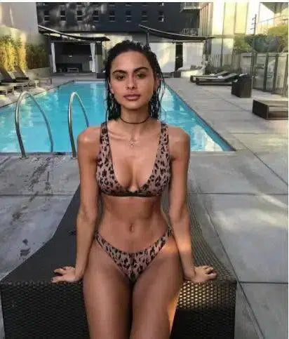 European and American hot style sexy bikini sexy leopard-2