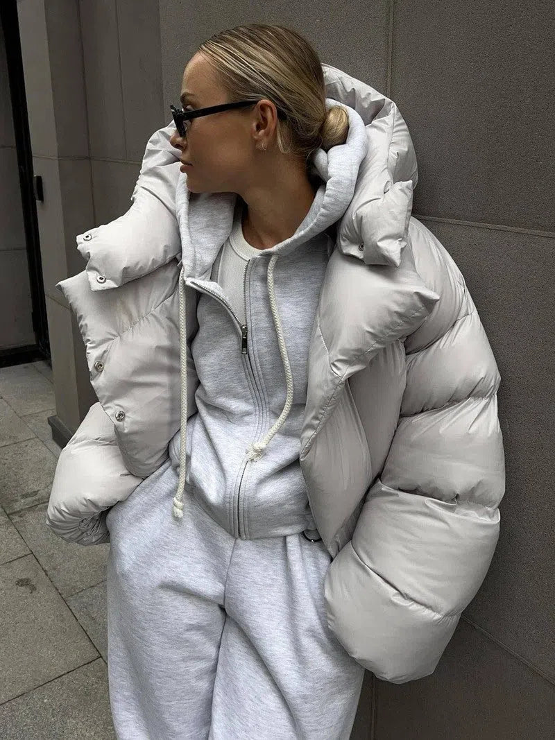 Fashion Bread Coat Cotton-padded Jacket For Women-2