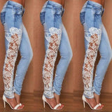 Lace jeans-7