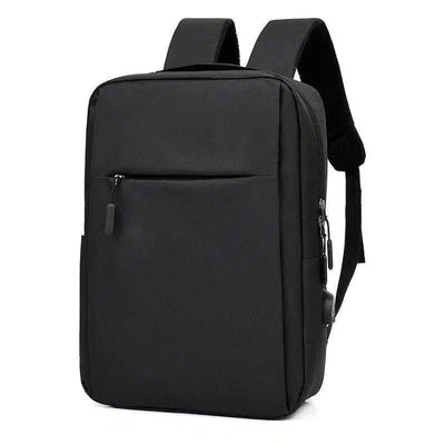 Laptop Backpack With USB Design Business Bags Men-Black-3