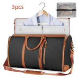 Large Capacity Travel Duffle Bag Women's Handbag Folding Suit Bag Waterproof Clothes Totes-34