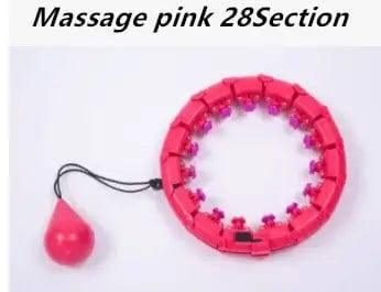 Lazy Woman With Abdomen And Waist Weight Loss And Fitness-Massagepink28Section-52