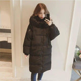 Loose warm jacket-Black-1