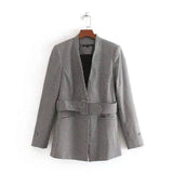 LOVEMI - Lovemi - A blazer with a belt