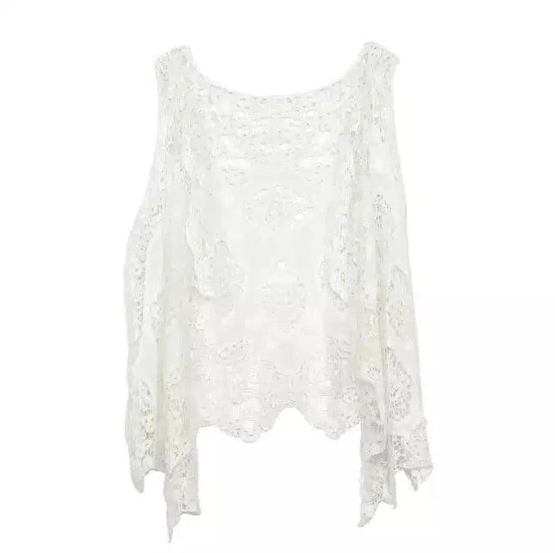 LOVEMI - Lovemi - Bohemian crochet lace cardigan