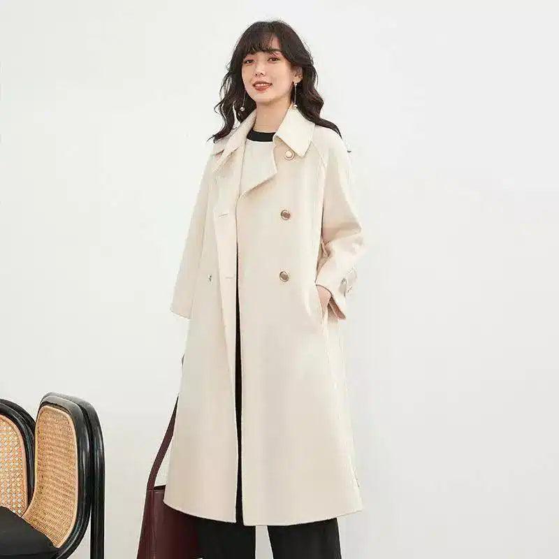 LOVEMI - Lovemi - Double-faced cashmere overcoat