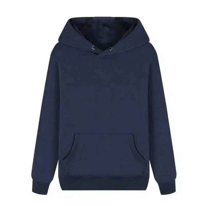 Fall And Winter Hoodies Custom Diy Hoodie Jackets-Navy Blue-3