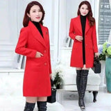 LOVEMI - Lovemi - Fashionable woolen coat