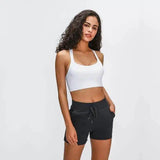 Womens' Athletic Crop Top & Shorts Set-1