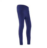 Girl fitness pants female elastic tight-fitting quick-drying-Blue-3