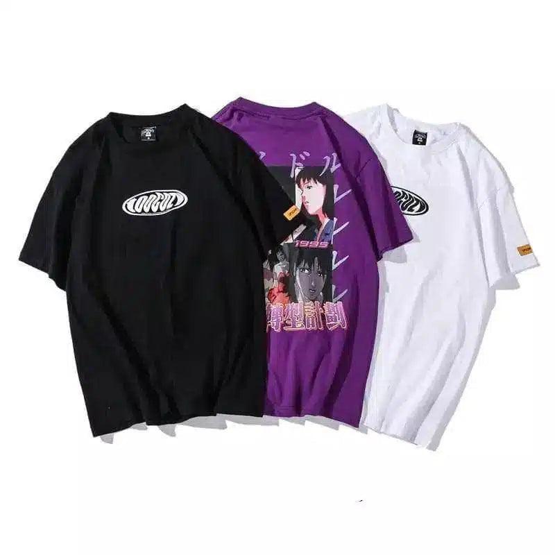 Hip hop couple short sleeve-1