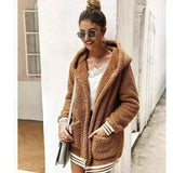 LOVEMI - Lovemi - Hooded fur coat