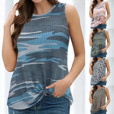 Sleeveless Knit Top for Women-1