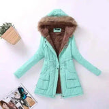 Stylish Hooded Jackets for Women-Apple Green-9