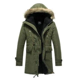 Long Overcoat-Army Green-2