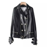 Motorcycle windbreaker jacket-Black-2