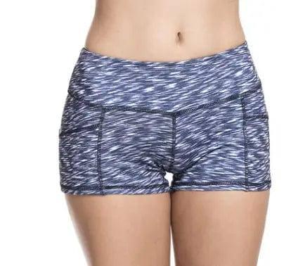 Running fitness ladies shorts high stretch sweat wicking-TibetanSatincolor-10