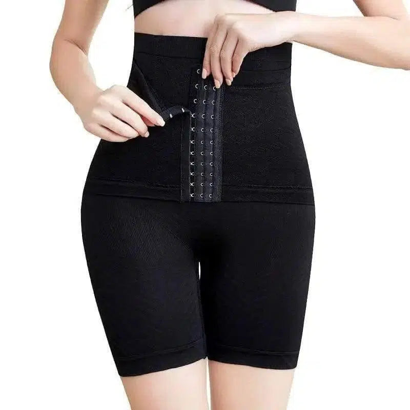 LOVEMI - Lovemi - Seamless high waist three row button boxer