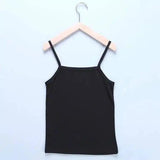 Women's Cross-Back Tank Top for Casual Wear-Black-3