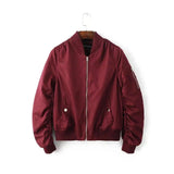 LOVEMI - Lovemi - Stand collar flight jacket