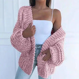 LOVEMI - Lovemi - Thick sweater cardigan