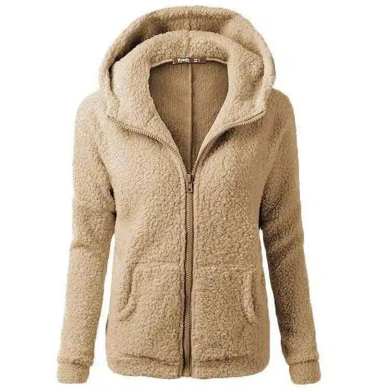 LOVEMI - Lovemi - Women's Fashion Jacket Hooded Sweater Sweater