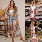 Bohemian Style Lightweight Kimono Cardigan-1