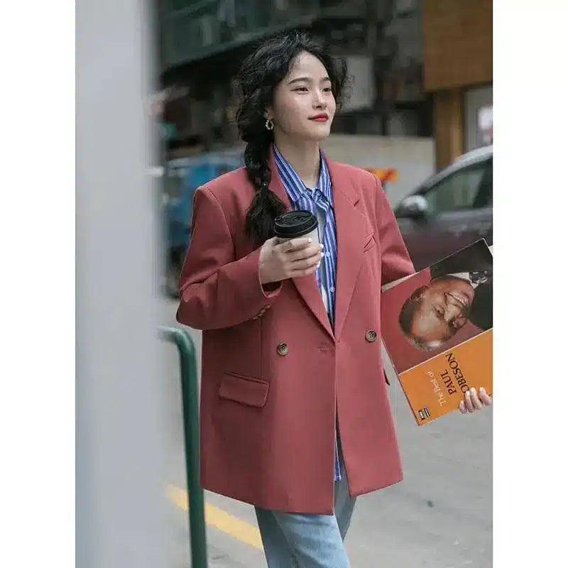 LOVEMI - Lovemi - Women's Suit Jacket Spring And Autumn Design Sense