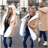 Hooded Fleece-Lined Winter Coat-Khaki-1