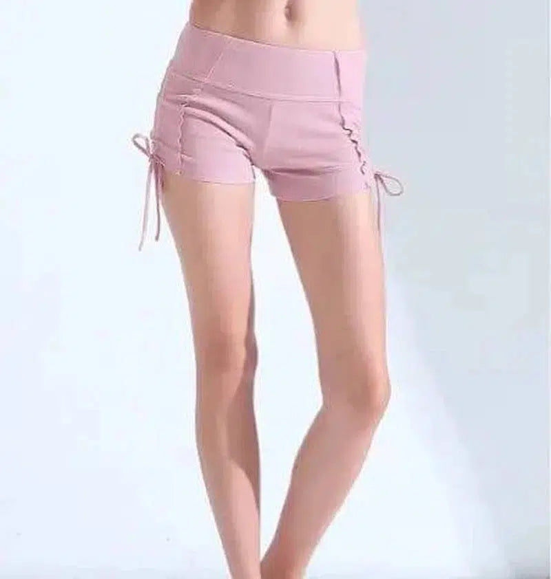 Yoga Pants Shorts female slim pants female running Yoga-Pink-17