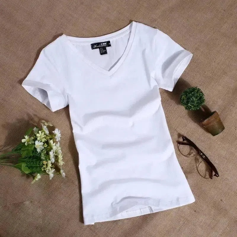 MRMT 2024 Women's T Shirt Casual Women Short Sleeved Slim-1