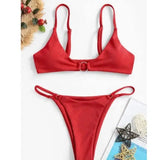 Mujeres,Women's Sexy Beach Split Swimsuit Bikini Set Two-1