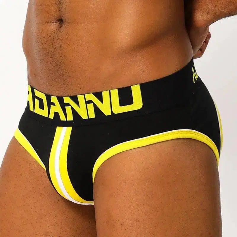 Sexy hollow buttocks boxer-Black-4