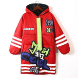 Sports padded jacket with hood-3 Style-2