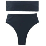 Summer swimwear bikini-Black-5