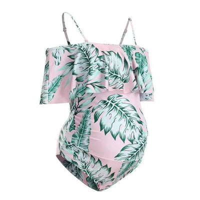 Flattering Bathing Suit for Big Belly - Ruffle One-Piece-3