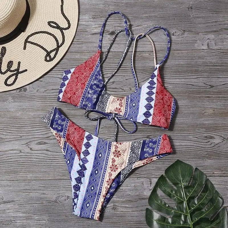 Swimwear Split Swimsuit Foreign Trade Explosion-PhotoColor-2