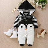 LOVEMI - Warm Thick Baby Jumpsuit born Climb Clothes