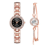 Watches-Set Bangle Clock Bracelet Wrist-Watch Quartz Women Fashion Ladies Brand Luxury-6