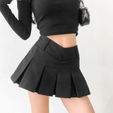 Chic Pleated Mini Skirt | Trendy Women's Fashion-10