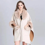 Woolen Cardigan Jacket-Beige-1